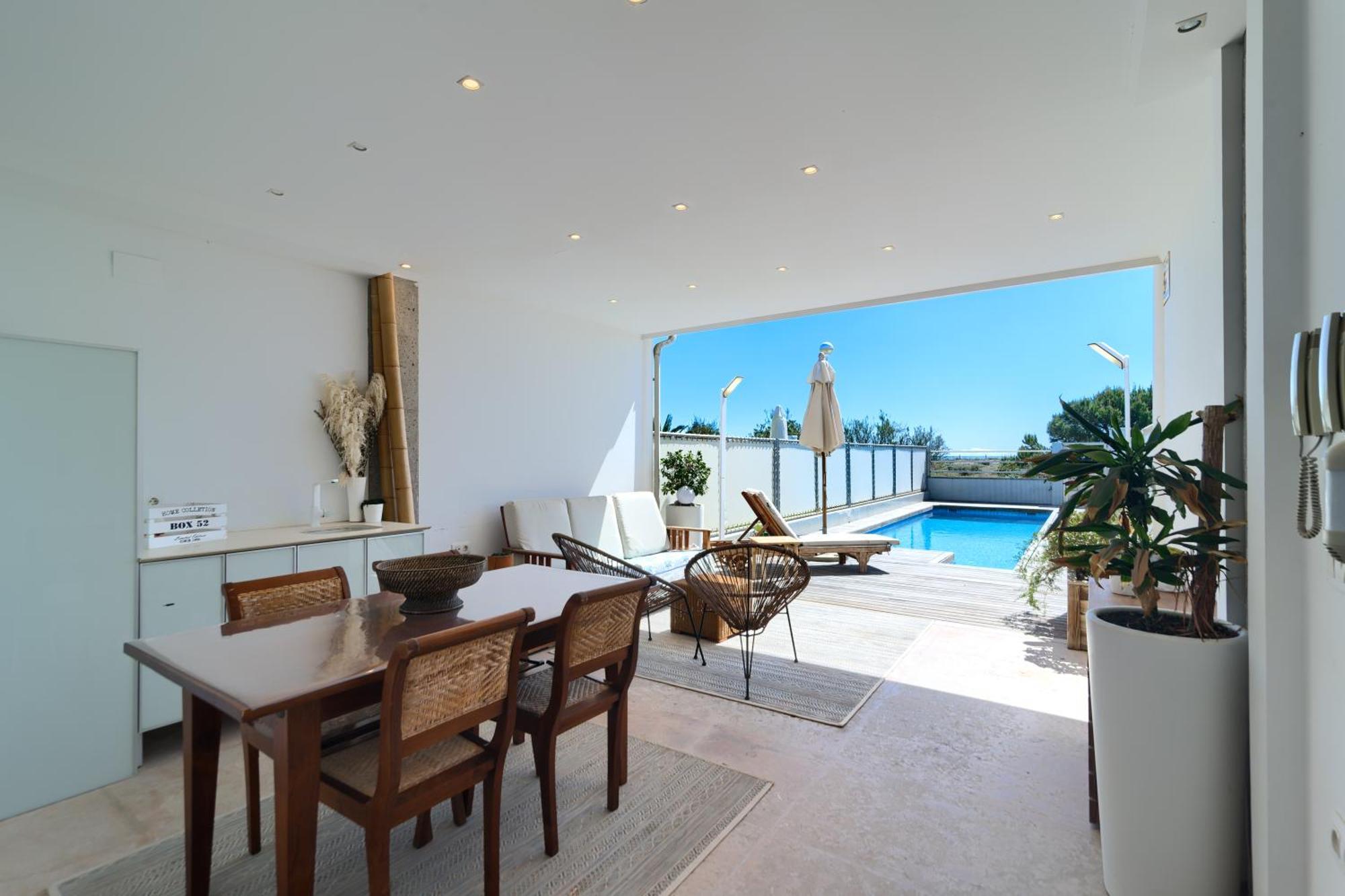 Casa Frente Al Mar Con Piscina Privada Apartment Sagunto Bagian luar foto